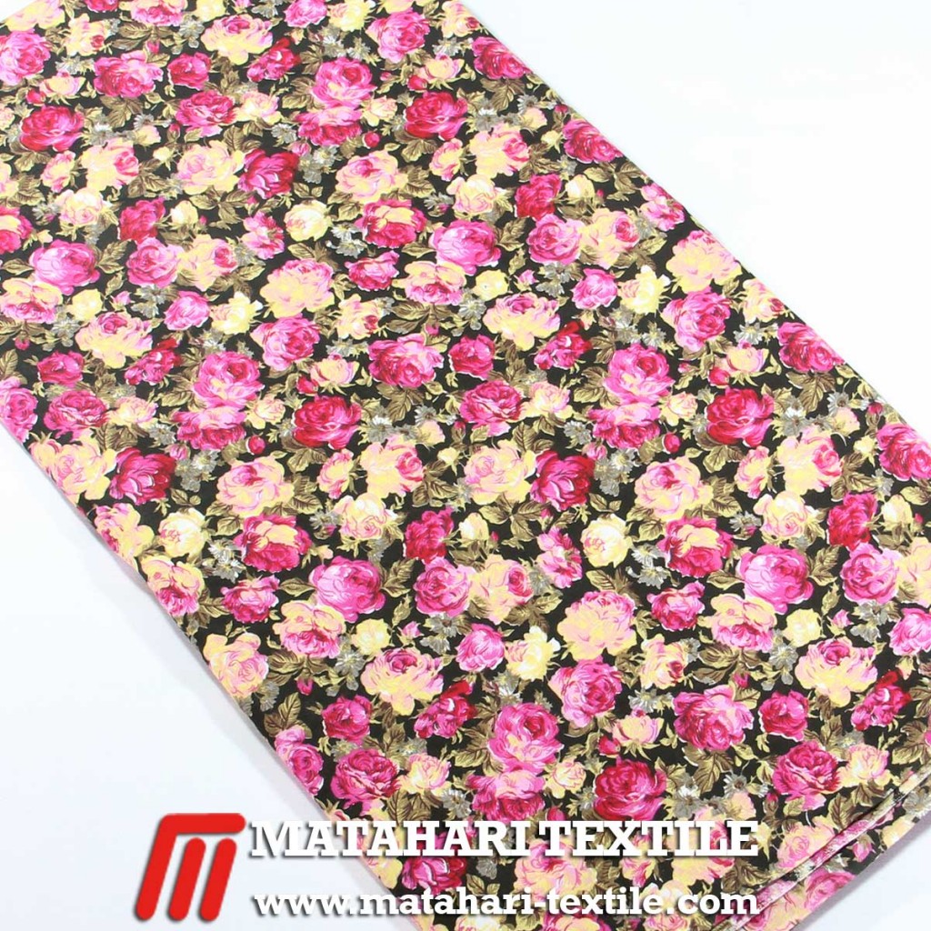 Katun Motif Bunga 30's 06