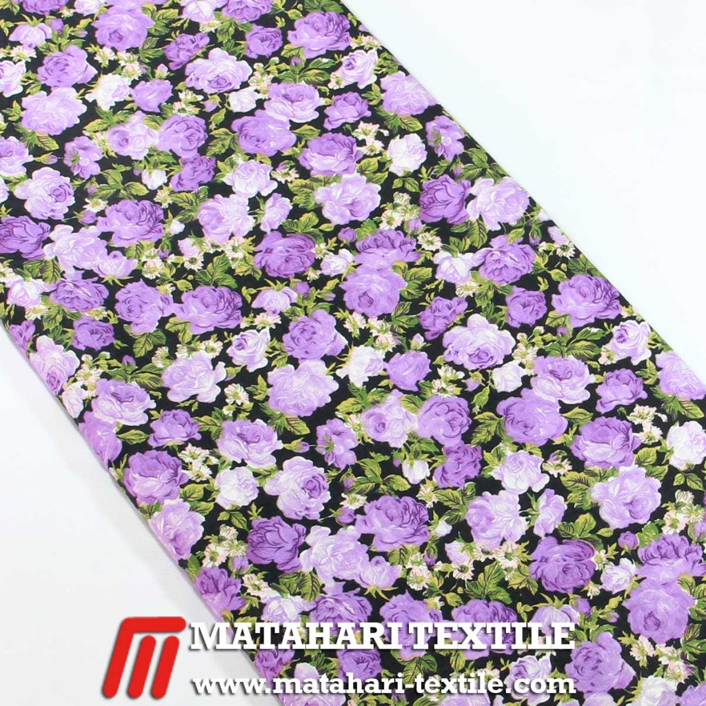 Katun Motif Bunga 30's 07