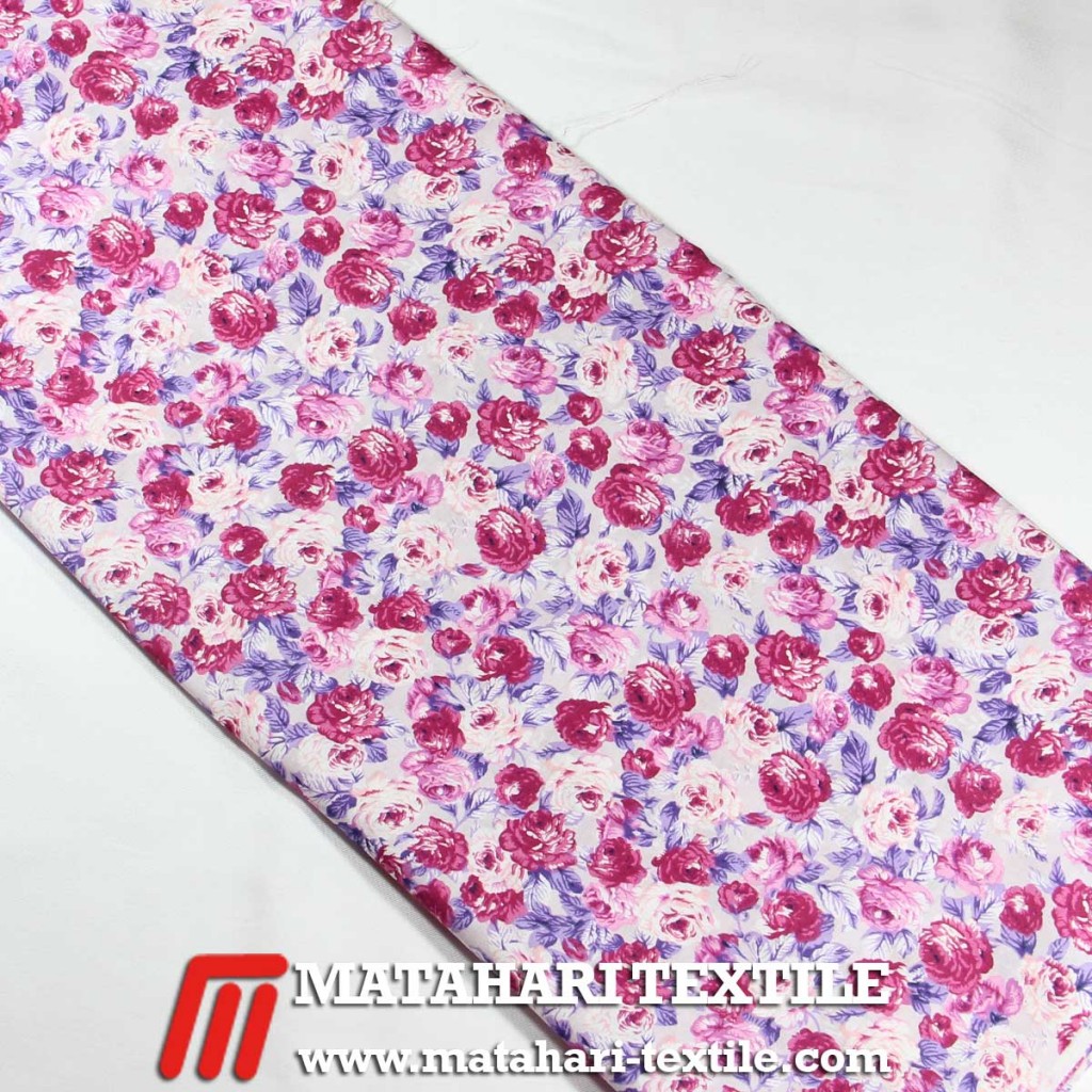 Katun Motif Bunga 40's 18