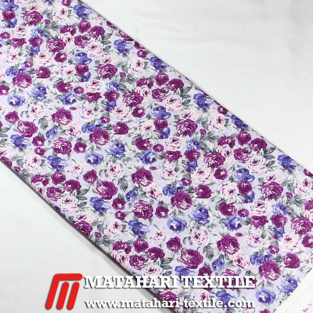 Katun Motif Bunga 40's 19