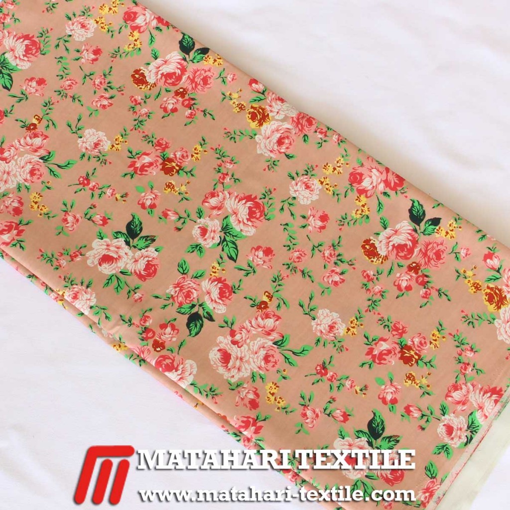 Katun Motif Bunga 40's 28