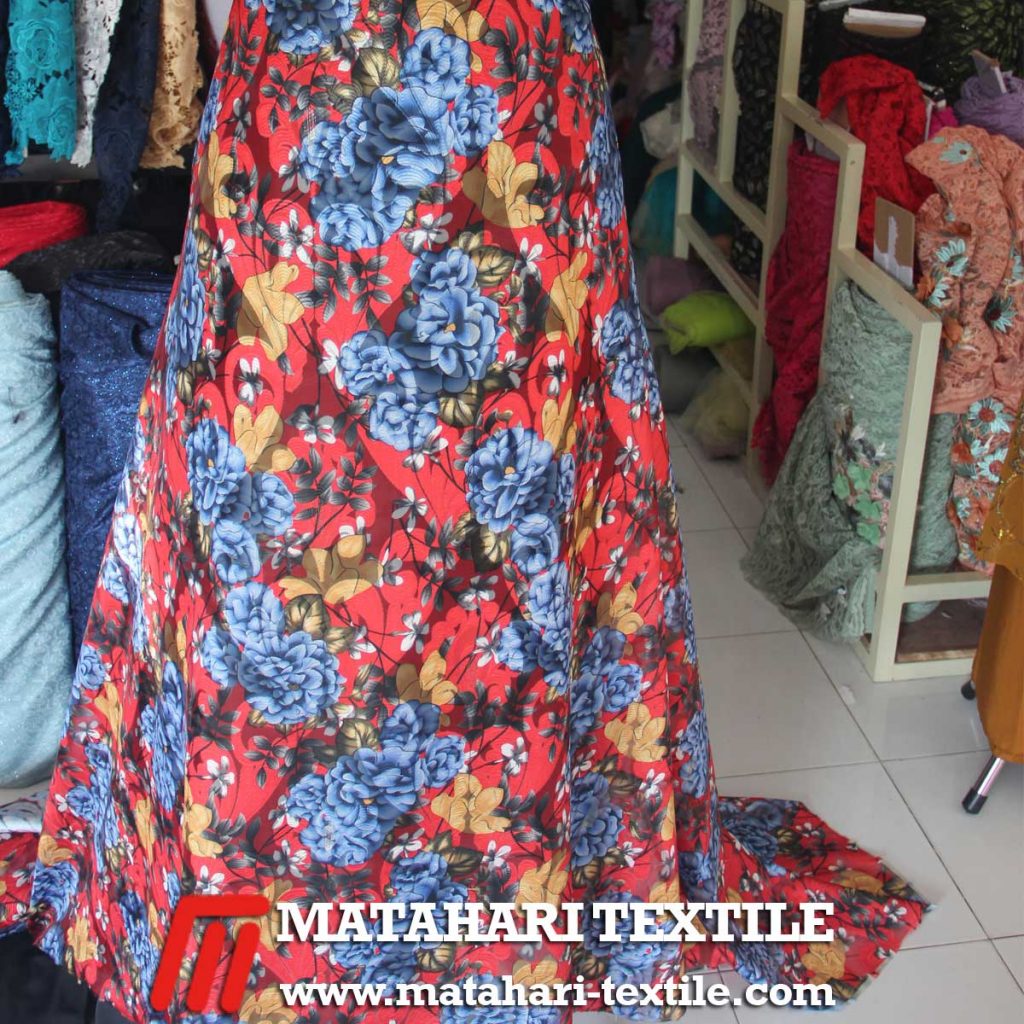 Organza Rainbow Rose