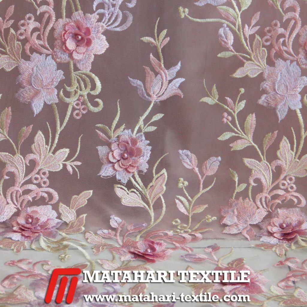 Floral 3D Soft Pink