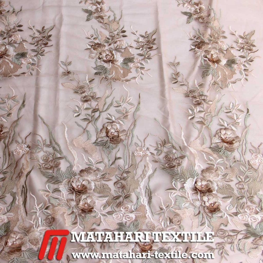 Floral 3D Two Tone 01