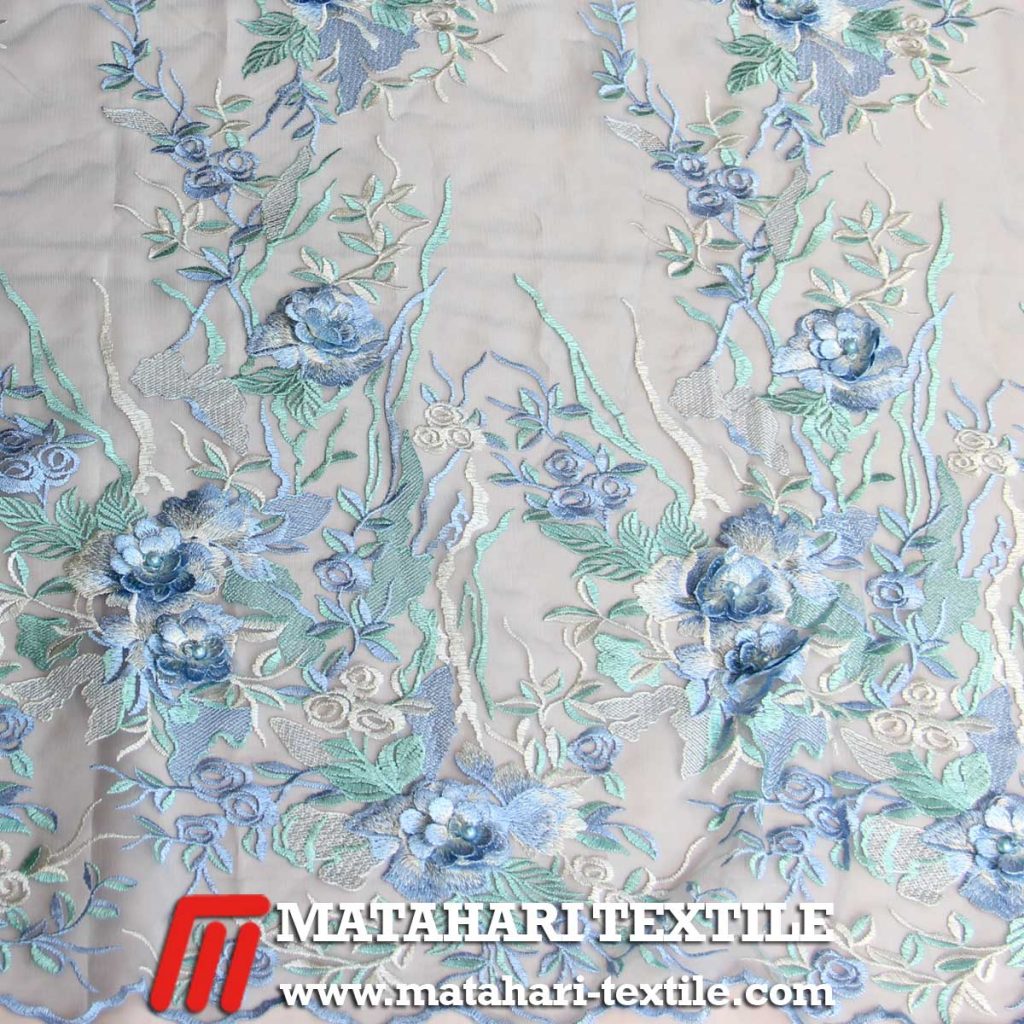 Floral 3D Two Tone 02