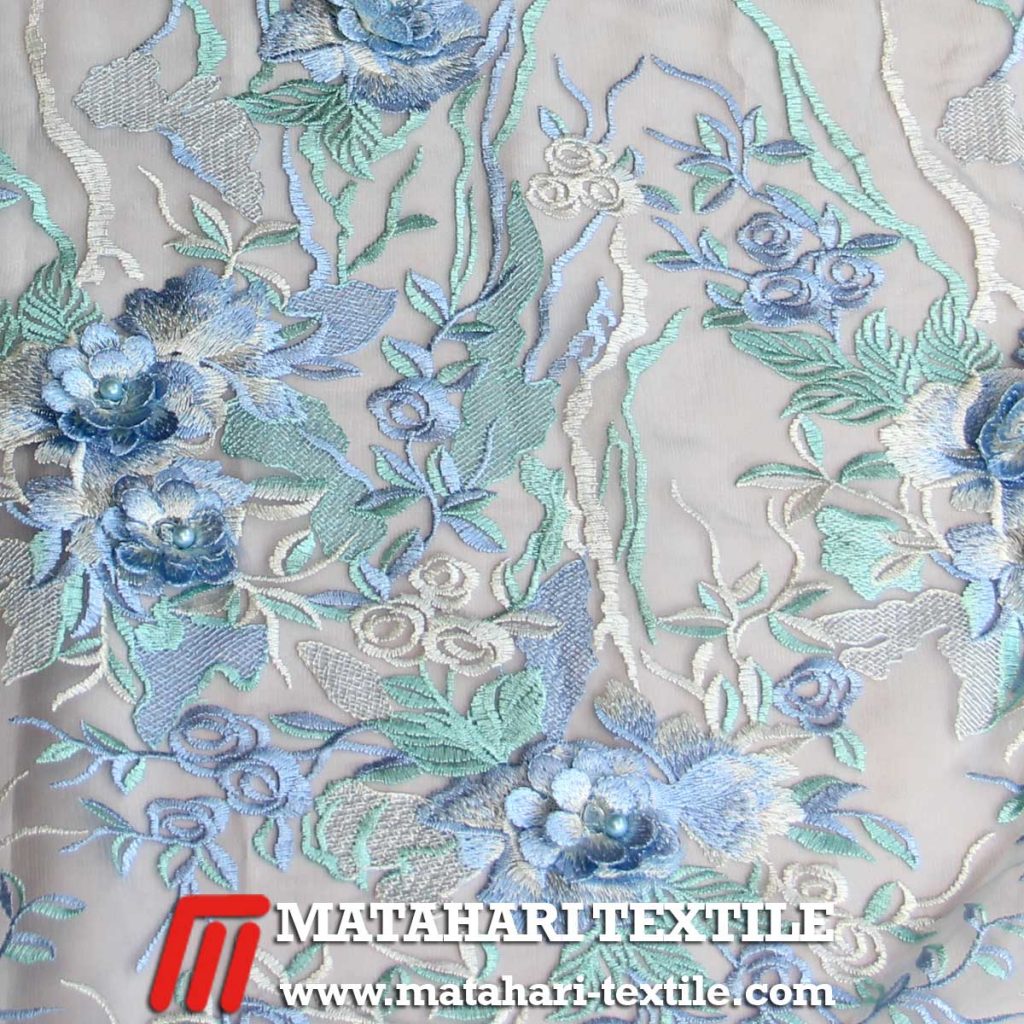 Floral 3D Two Tone 02