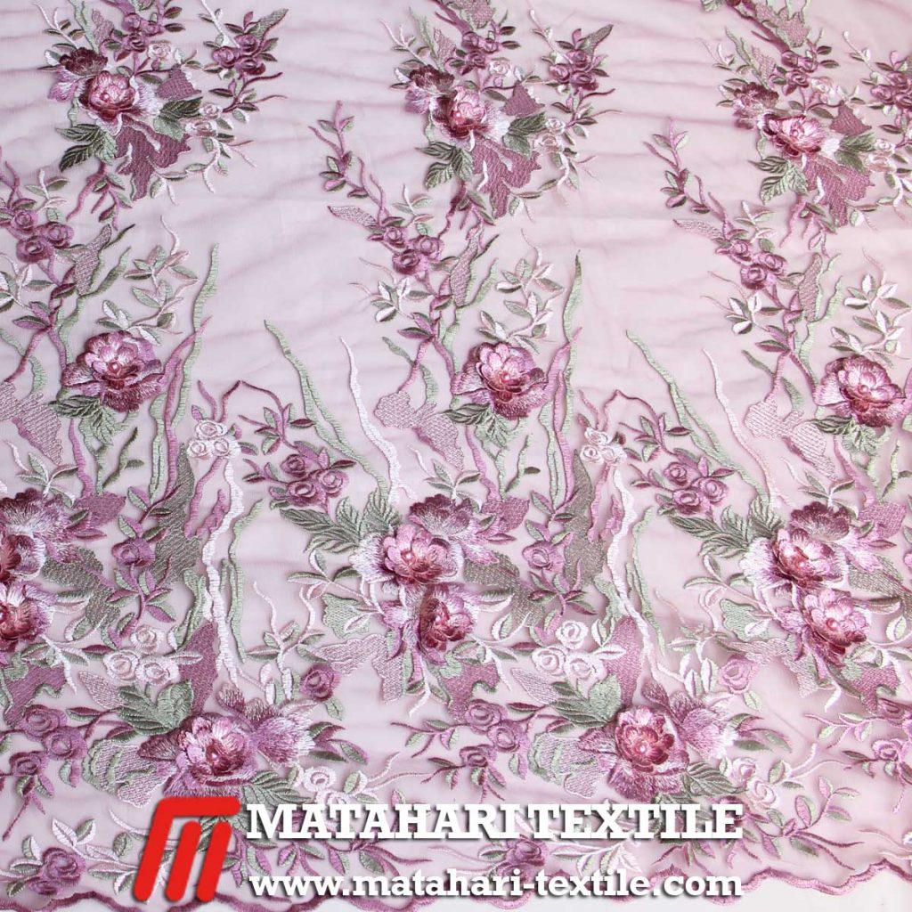 Floral 3D Two Tone 03