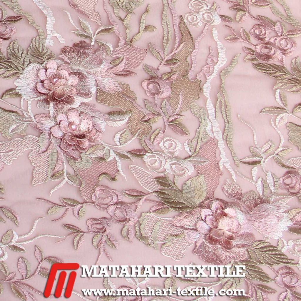 Floral 3D Two Tone 06