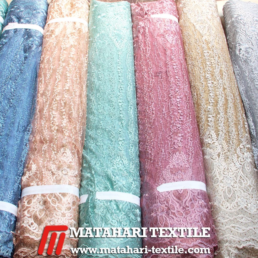 Embroidery Straight Tulle