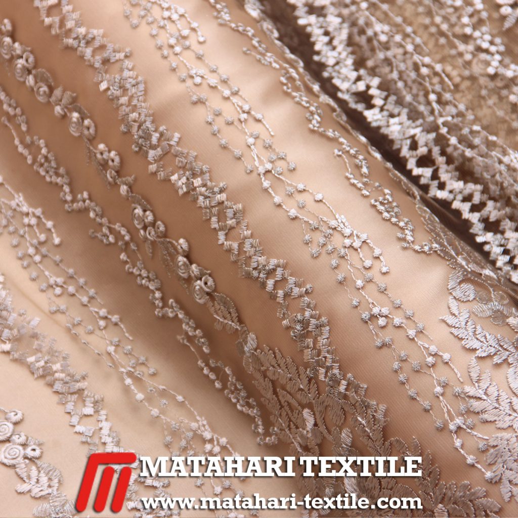 Embroidery Straight Tulle