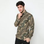 Jayabaya Batik Adipati Kemeja Batik Pria Lengan Panjang
