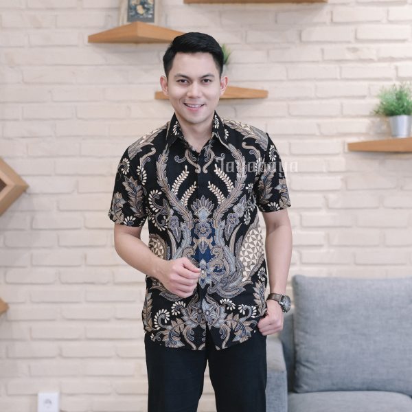 ayabaya Batik Arga II Kemeja Batik Pria Lengan Pendek