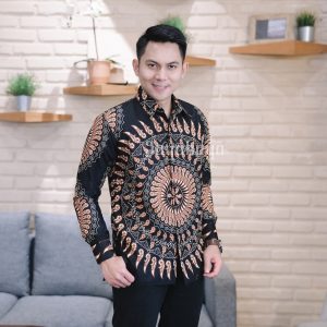 Jayabaya Batik Bima Kemeja Batik Pria Lengan Panjang