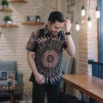 Jayabaya Batik Bima Kemeja Batik Pria Lengan Pendek