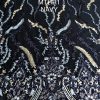 EMBROIDERY TULLE MTHR1(NAVY)