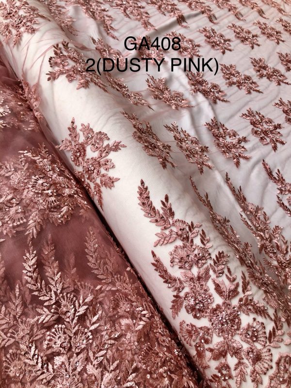 TULLE GA408-2(DUSTY PINK)