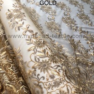 Embroidery Tulle MTHR15-GOLD