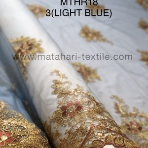 Embroidery Tulle MTHR18-3(LIGHT BLUE)