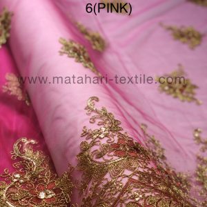 Embroidery Tulle MTHR18-PINK