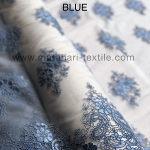 Embroidery Tulle MTHR19-BLUE