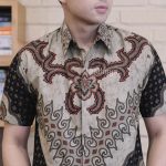Jayabaya Batik KAMA III Kemeja Batik Pria Lengan Pendek