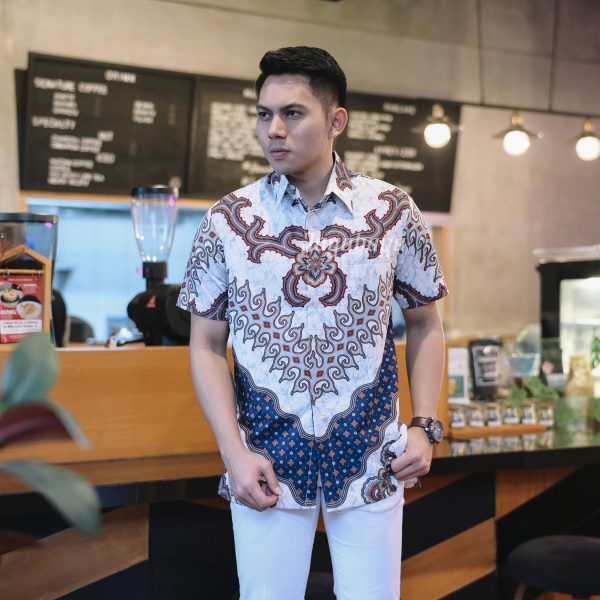 Jayabaya Batik KAMA II Kemeja Batik Pria Lengan Pendek