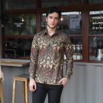Jayabaya Batik Narasoma II Kemeja Batik Pria Lengan Panjang