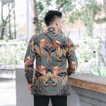 Jayabaya Batik Arindra Kemeja Batik Pria Lengan Panjang
