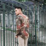 Jayabaya Batik Gandareja Kemeja Batik Pria Lengan Panjang