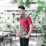 Jayabaya Batik Karna Kemeja Batik Pria Lengan Pendek
