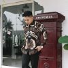 Jayabaya Batik Mahasura Kemeja Batik Pria Lengan Panjang