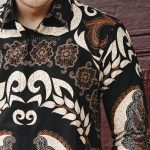 Jayabaya Batik Mahasura Kemeja Batik Pria Lengan Panjang