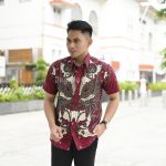Jayabaya Batik Mahesa Kemeja Batik Pria Lengan Pendek