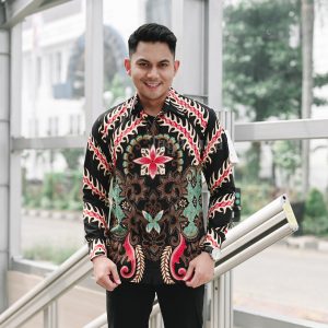 Jayabaya Batik Parama Kemeja Batik Pria Lengan Panjang