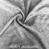 HEAVY JACQUARD SILK-SILVER