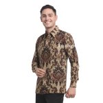 Jayabaya Batik Narasimha Kemeja Batik Pria Lengan Panjang