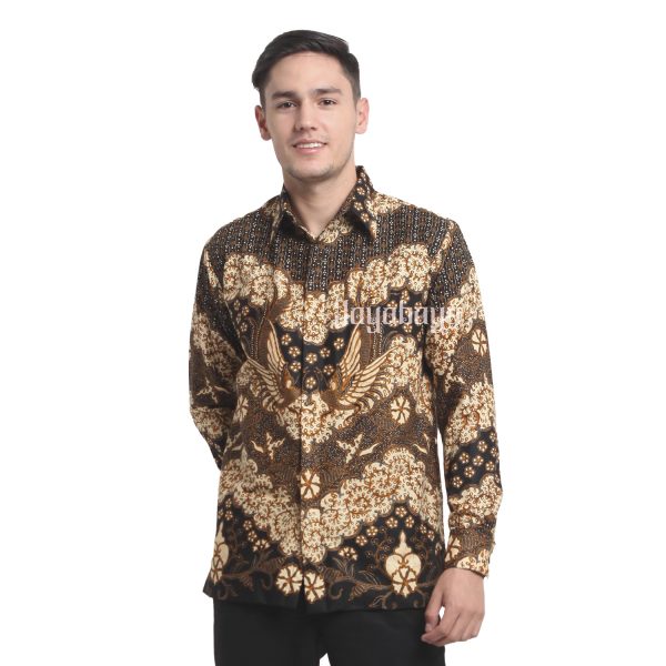 Jayabaya Batik Sadawira Kemeja Batik Pria Lengan Panjang