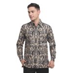 Jayabaya Batik Wijaya Kemeja Batik Pria Lengan Panjang