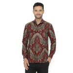 Jayabaya Batik Ananthaya Kemeja Batik Pria Lengan Panjang
