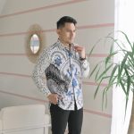 Jayabaya Batik Seta Kemeja Batik Pria Lengan Panjang