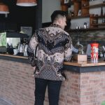 Jayabaya Batik SANJAYA Kemeja Batik Pria Lengan Panjang