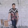 Jayabaya Batik Wisnuwardhana Kemeja Batik Pria Lengan Pendek